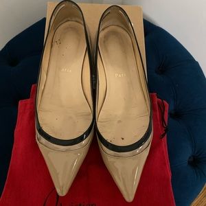 Christian Louboutin Patent Paulina Flats